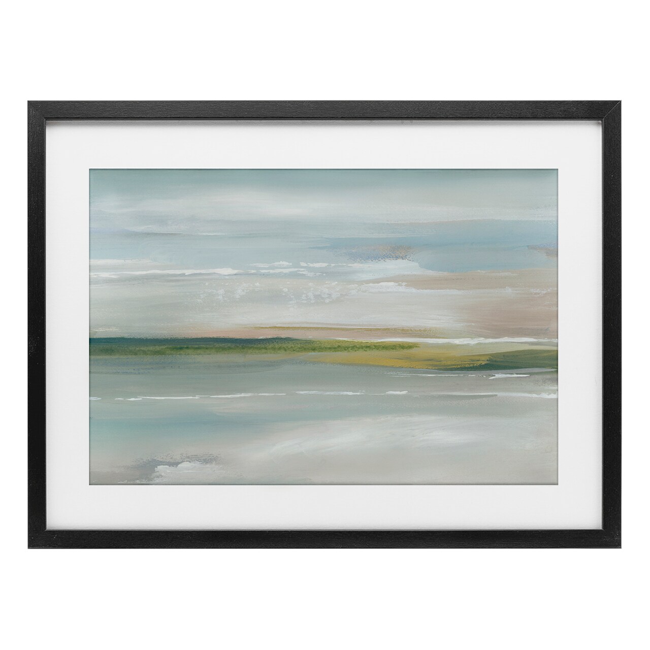 Stupell Industries Close By Waters Framed Print Under Glass, design by Lera